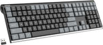 Arteck mechanical wireless keyboard front view