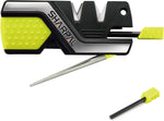 Sharpal 6-in-1 survival tool angled view