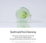 Korean double cleansing routine products side by side