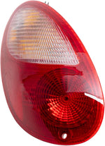 AutoandArt Brock driver tail light front view showing red and clear lens layout.