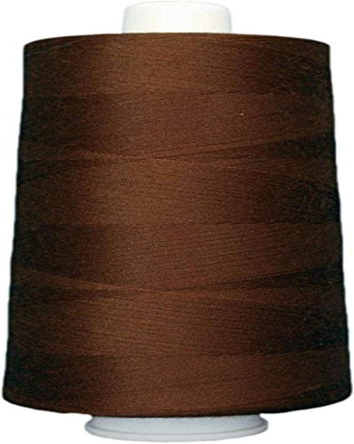 Superior Threads 3050 yellow sewing thread cone side angle