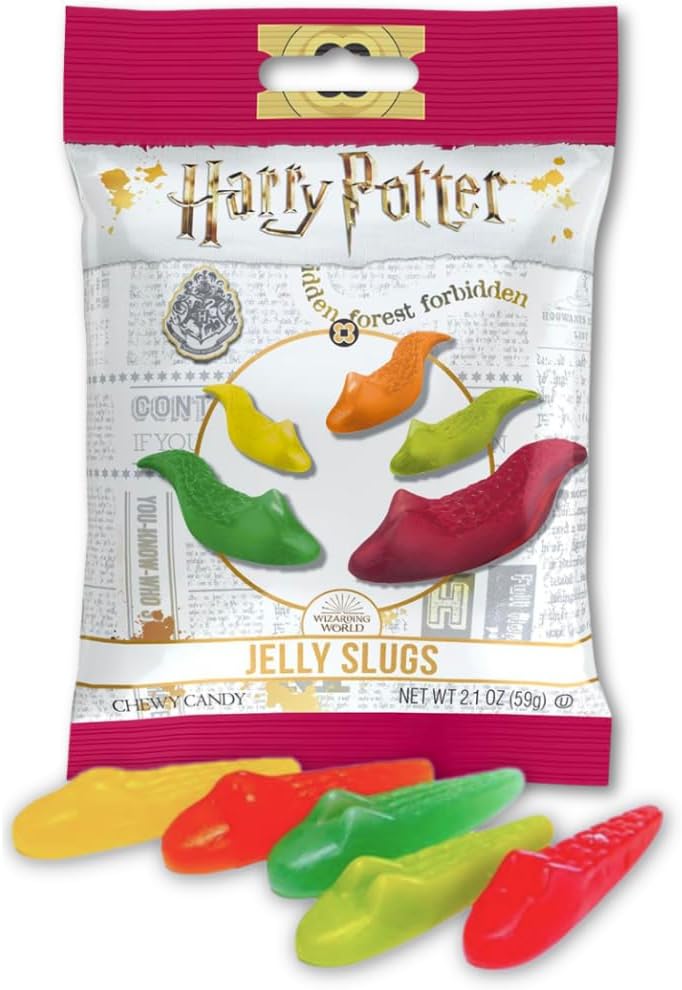 Jelly Belly Harry Potter's Favorites, Gift Pack of 4 (Butterbeer Barrel Tin, Bertie Bott's Every Flavor Jelly Beans, & Jelly Slugs Chewy Candy) - Image 5