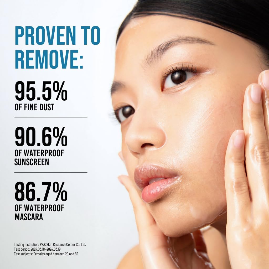 Jumiso cleansing oil texture and consistency shot