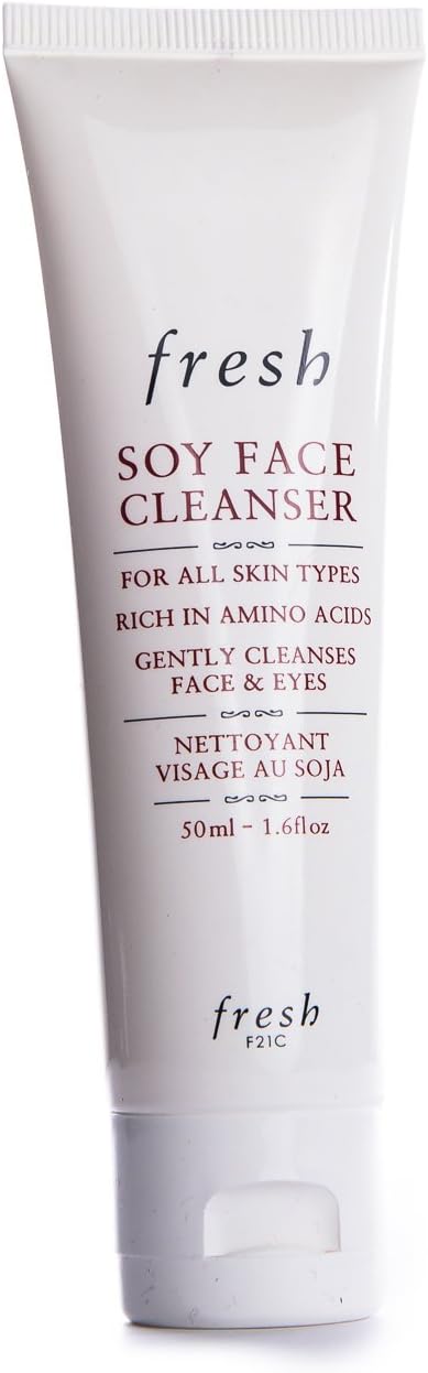 Fresh Soy Face Cleanser front view tube packaging
