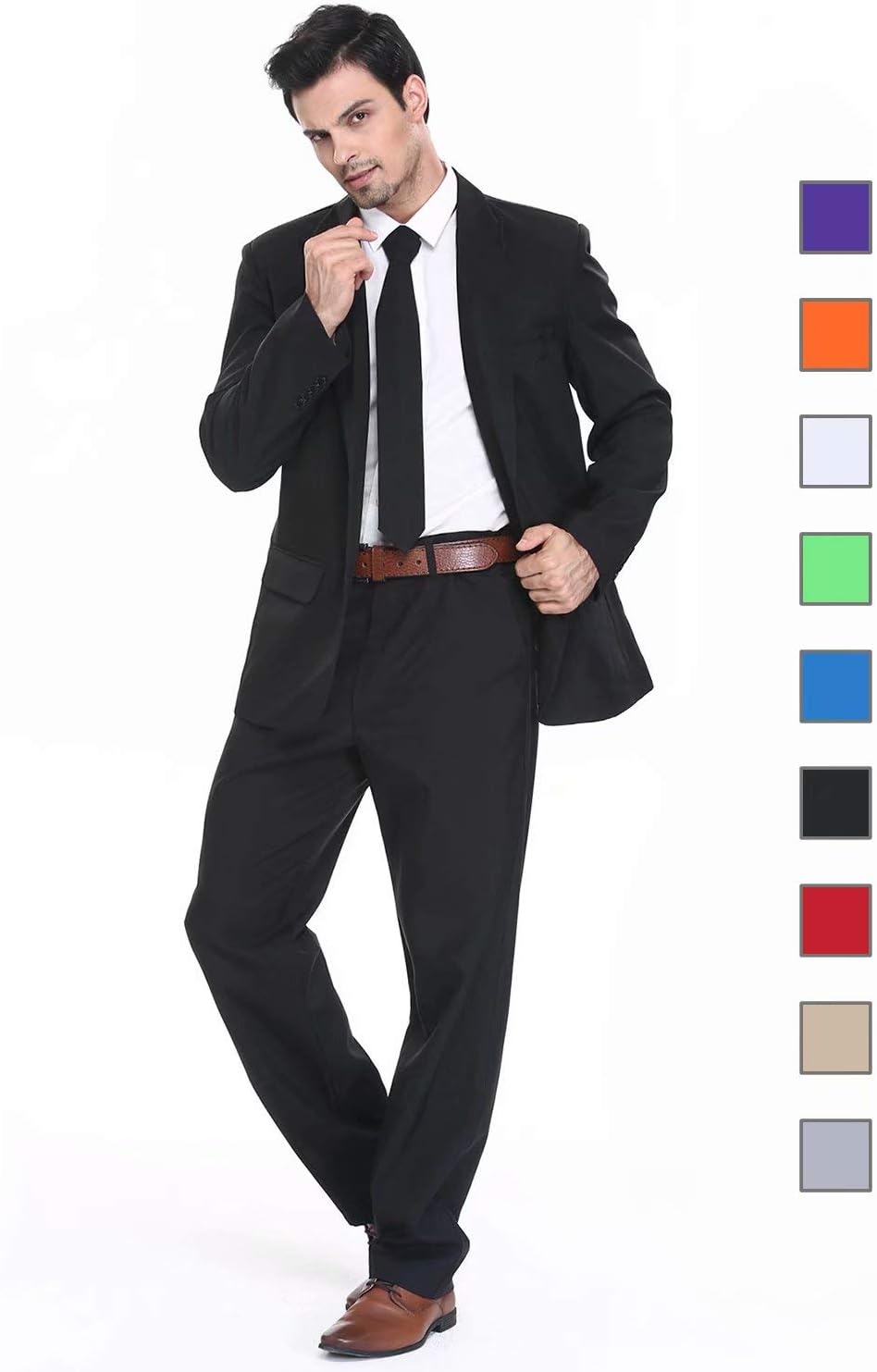 U Look Ugly Today 2-piece suit jacket and peak lapel detail