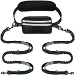 Hands Free Dog Leash, Double Dog Leash with Waist Bag, Back Brace, Double Padded Handles, Running Belt Fanny Pack with Phone, Treat, (Large, 26-120 lbs) - Image 15