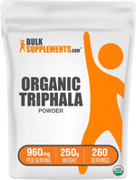 BulkSupplements 960mg serving size Triphala powder