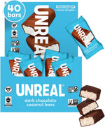 UNREAL fair trade dark chocolate pieces with coconut filling