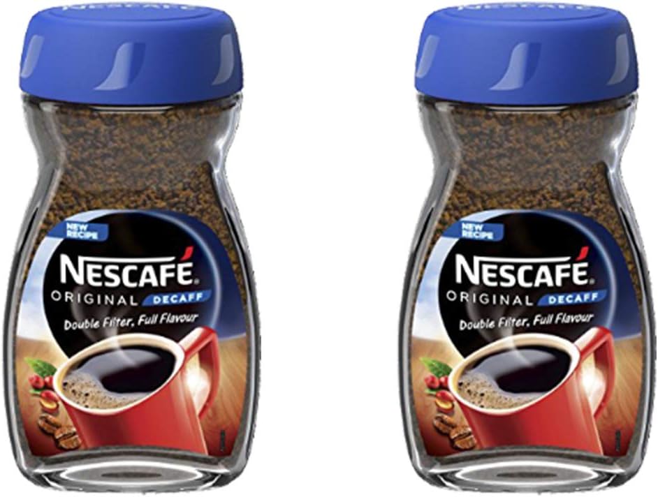 Nescafe Original Decaff Double Filter Coffee Jar, 2 x 200 g - Image 1