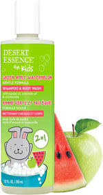 Desert Essence Kids 2-In-1 Shampoo And Body Wash front view bottle
