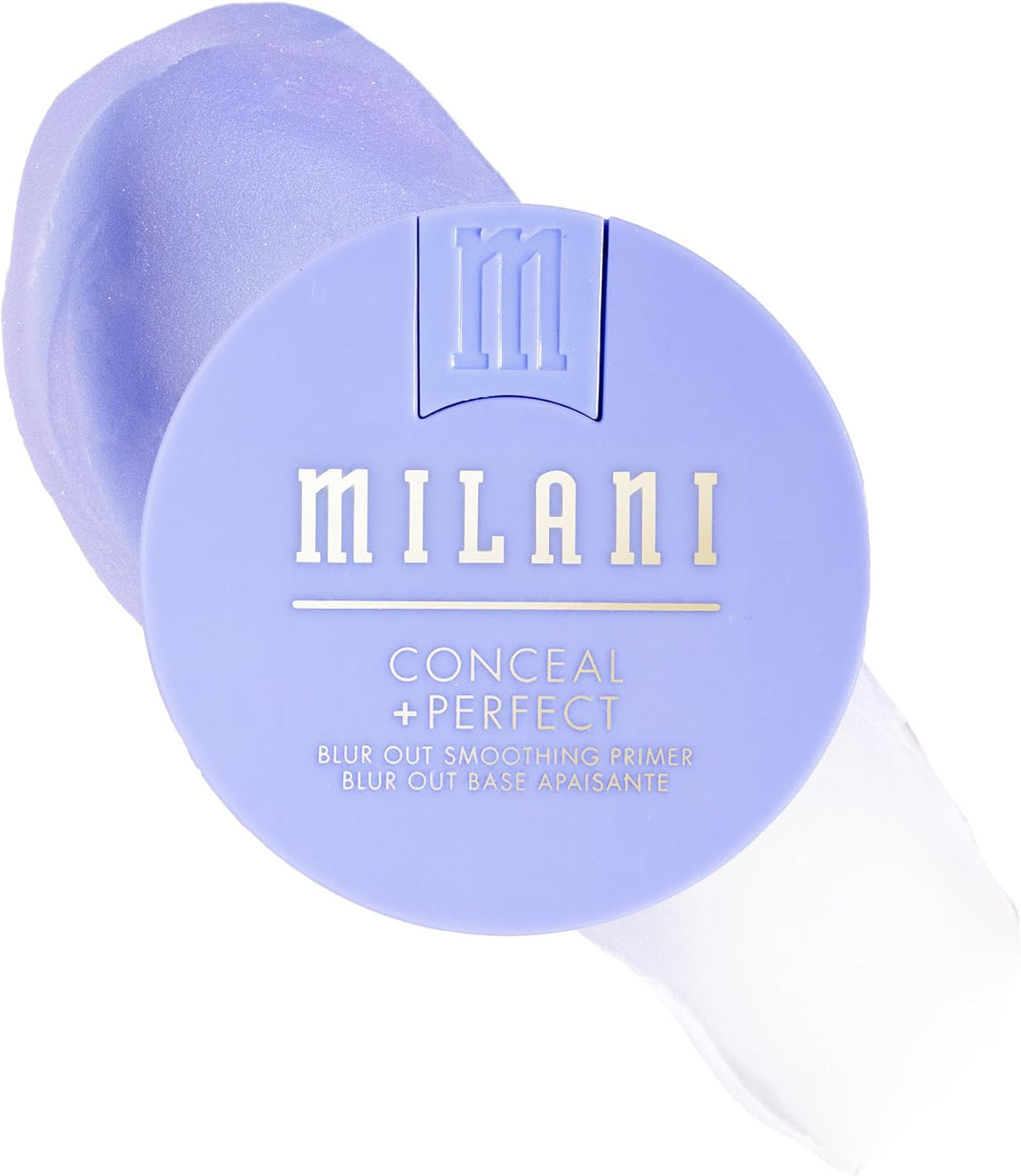 Milani primer with skincare ingredients listed on box