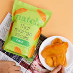 Pack of three Natch dried Thai mango chilli flavour pouches