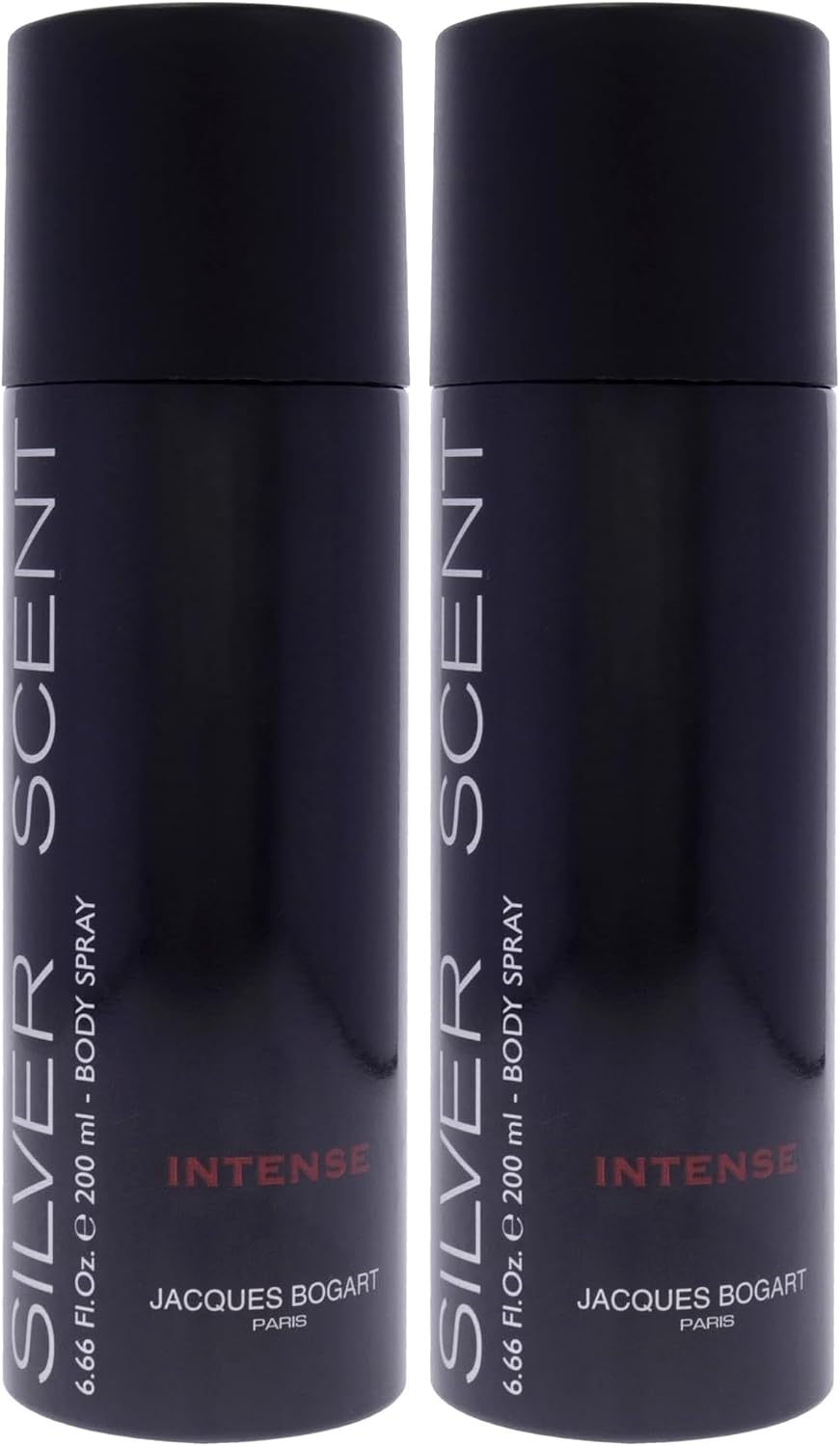 Jacques Bogart Silver Scent Intense 200 milliliter container displayed for online shopping.