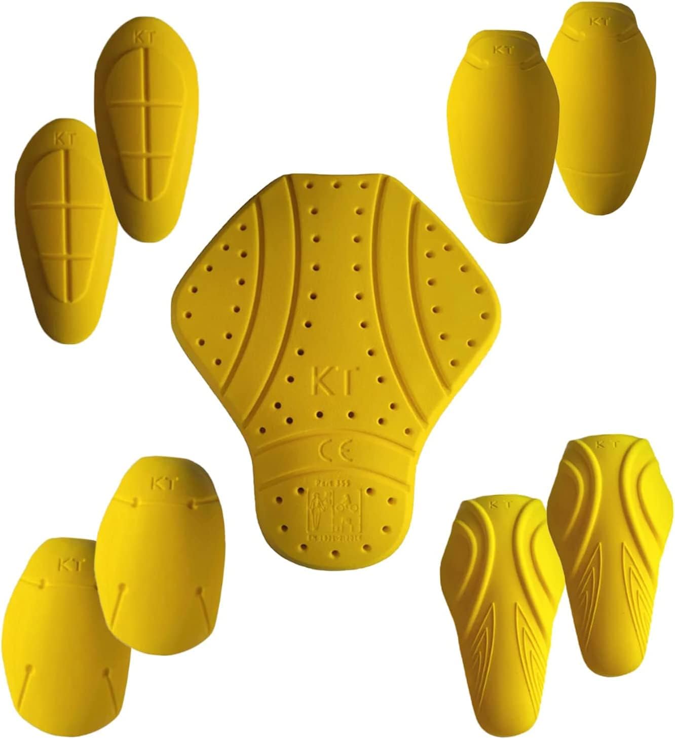 Motostylewear CE Level 2 motorcycle armor pads 9-piece set