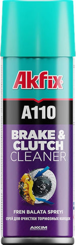 Akfix A110 Brake Parts Cleaner front view aerosol can