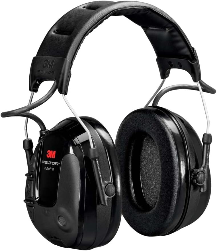 3M PELTOR ProTac III headset complete packaging and accessories