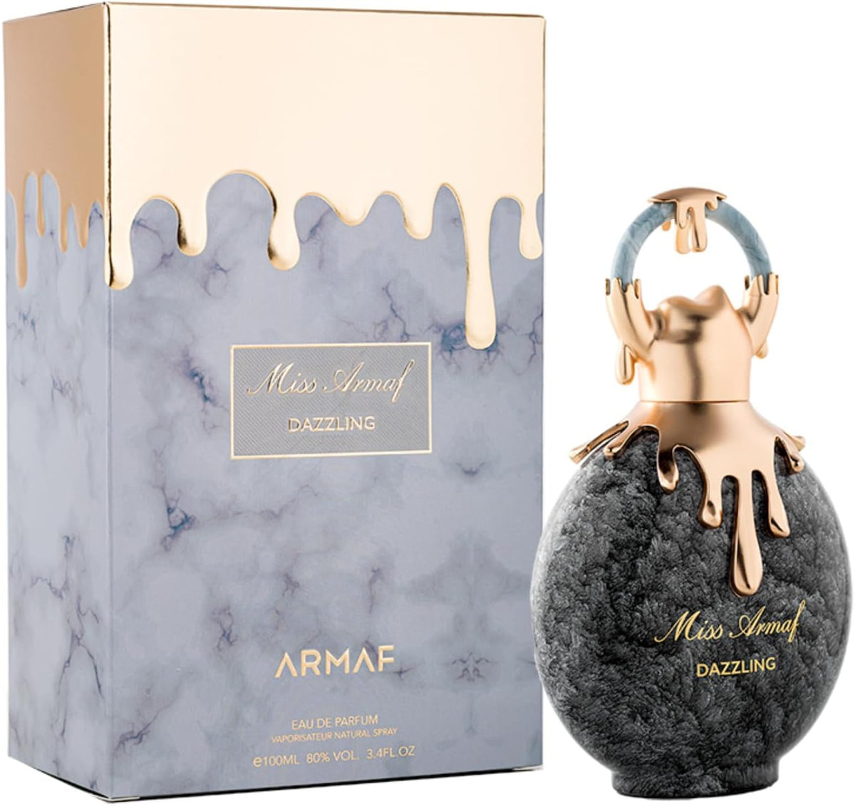 Armaf Miss Armaf Dazzling Eau de Parfum spray bottle close up