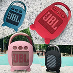 JCHPINE portable speaker skin featuring flat bottom upright stand design
