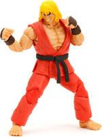 Jada Street Fighter II Ken action figure front view