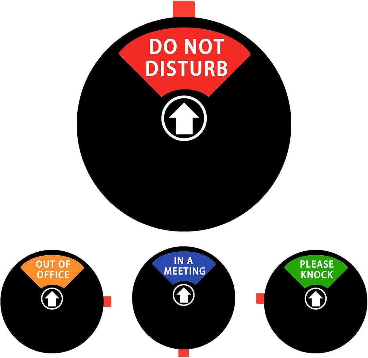 Privacy Sign,LoYinLo Do Not Disturb/Please Knock/Out of Office/in a Meeting Sign, Privacy Door Status That Lets Others Know Whether You're Available Or Not,Good office Stationery Gift for Colleague,Magnetic Boards Being Office Requisites (5 - Image 11