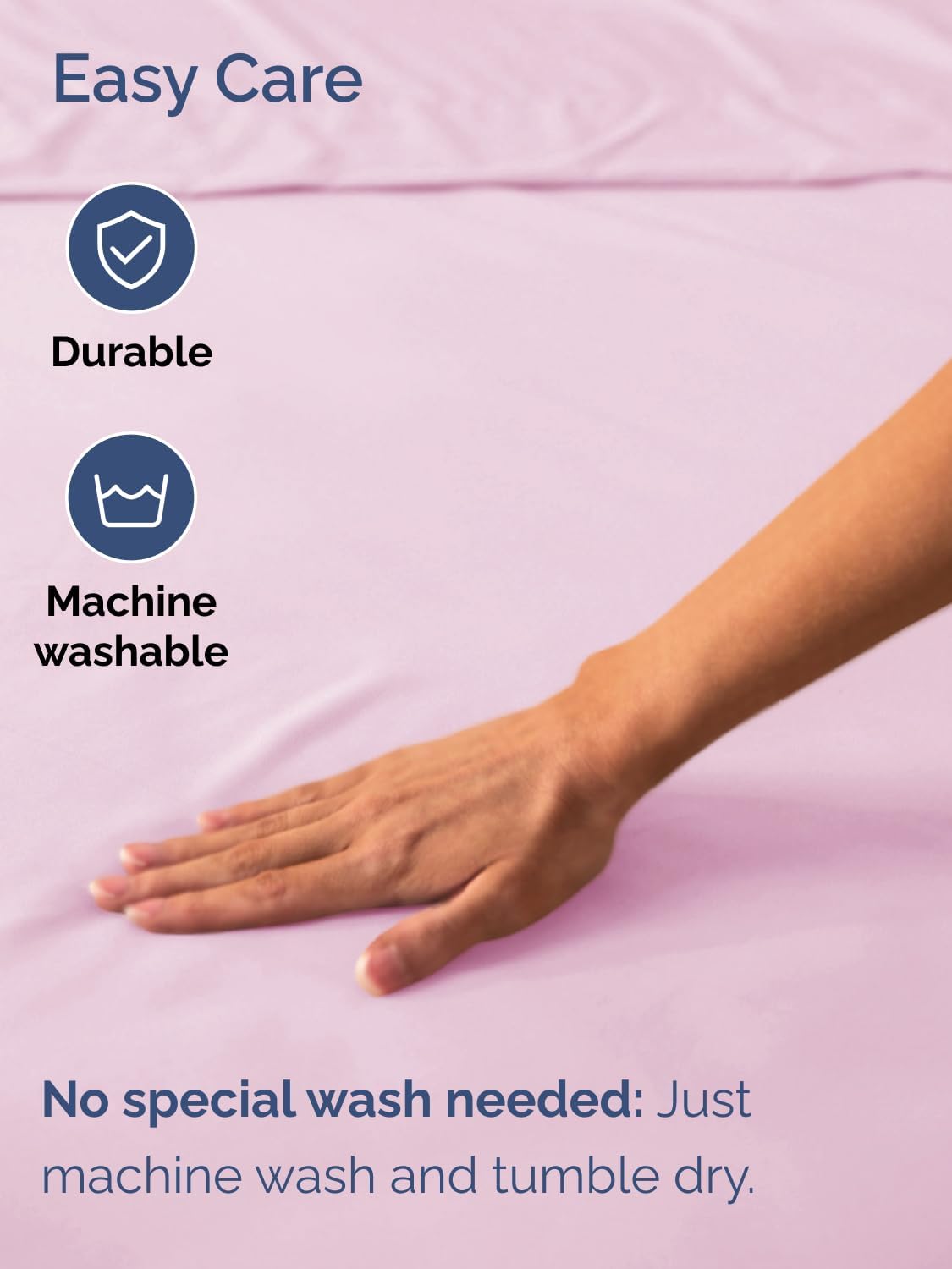 CGK Unlimited single fitted sheet folded presentation