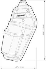 ToughBuilt ClipTech - Hammer Holster, Nail Puller Sleeve, TB-CT-31-A | ClipTech Hub Included, Nail Puller Sleeve, Rear-Angle Design, Secure Belt Attachment, Rugged Construction, Jobsite Ready - Image 10