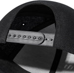 Tijeyi mens snapback cap top structured panel view