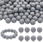 DIYOMR 100Pcs Round Silicone Beads for Jewelry & Crafts (15mm, Blue) - Image 9