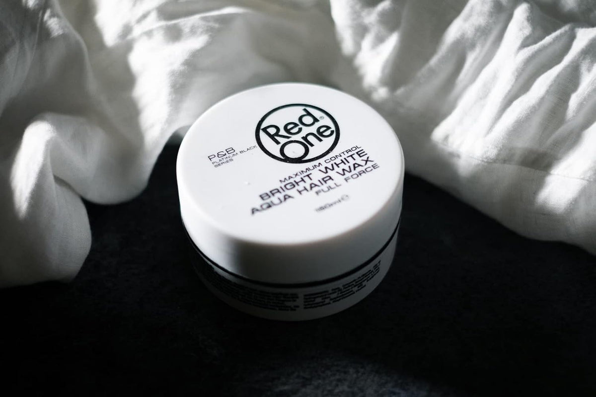 Red One Bright White Aqua Hair Wax 150ml - Image 5