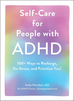 Sasha Hamdani Self-Care for People with ADHD hardcover book front cover view