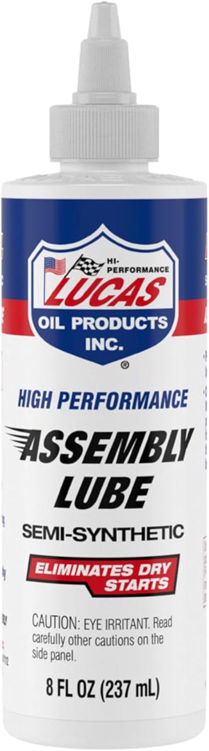 Lucas Oil 10153 Assembly Lube 8 Fluid Ounce front view