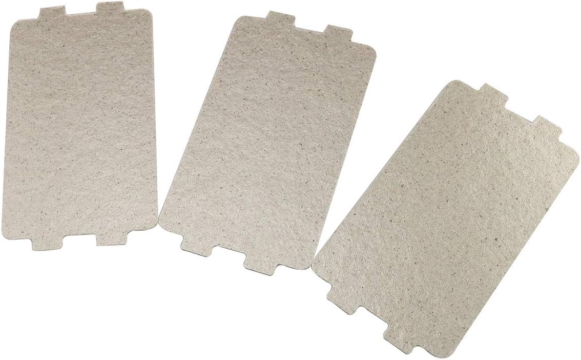 DGZZI 3PCS 107x64mm Microwave Oven Mica Plate Sheet Thick Replace Part - Image 4