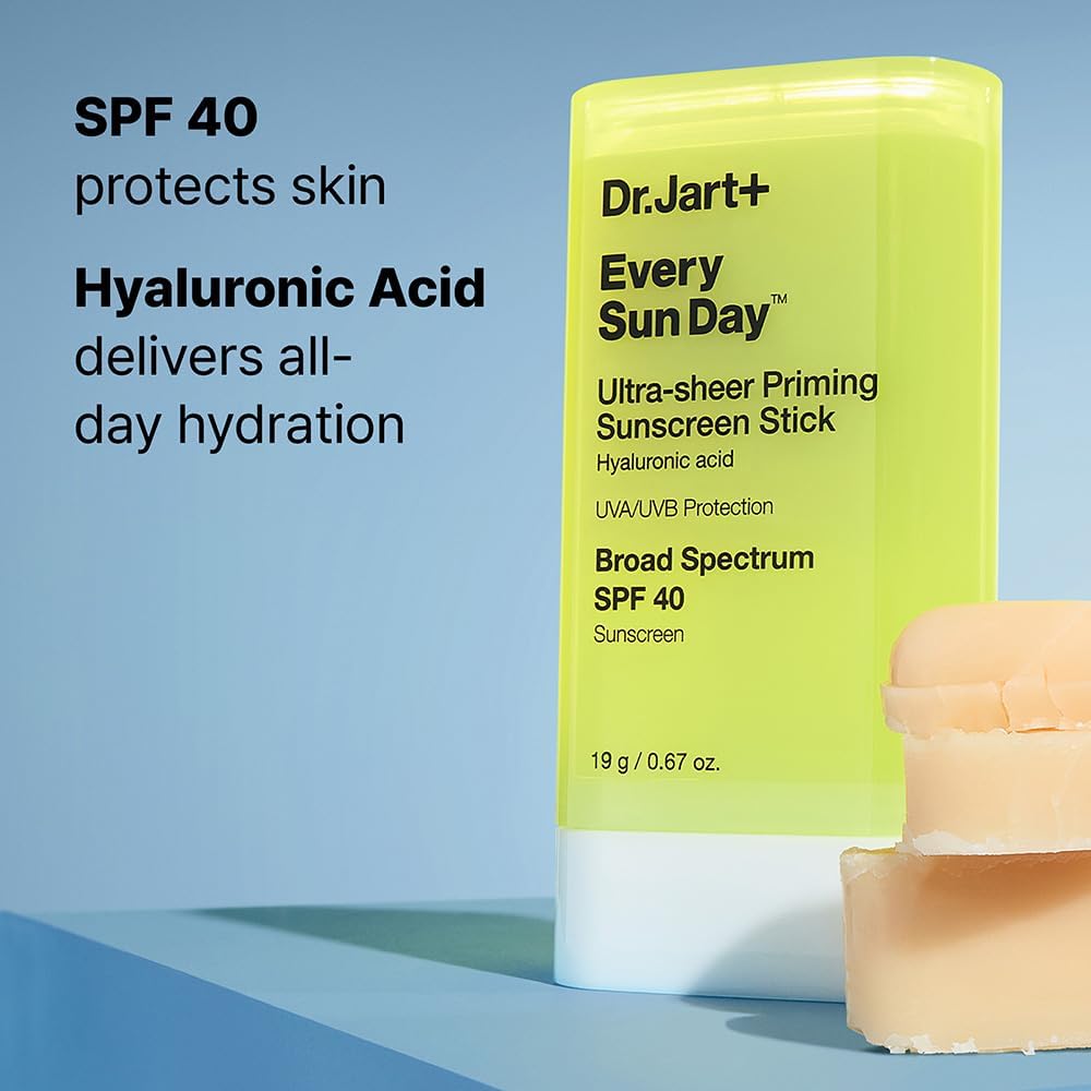 Close up of the Dr. Jart+ sunscreen stick applicator