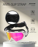 BATFOX outdoor sports goggles packaged view