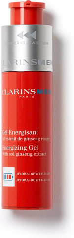 Clarins ClarinsMen Energizing Gel front view mattifying moisturizer