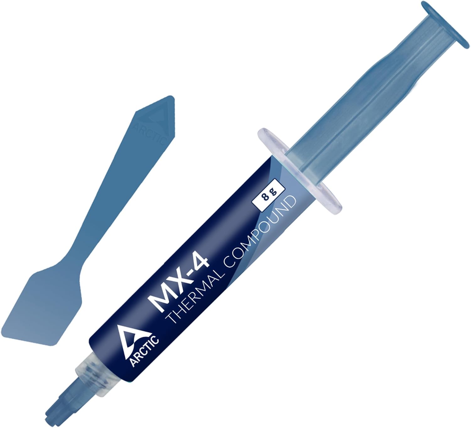 Arctic MX-4 thermal paste syringe front view packaging