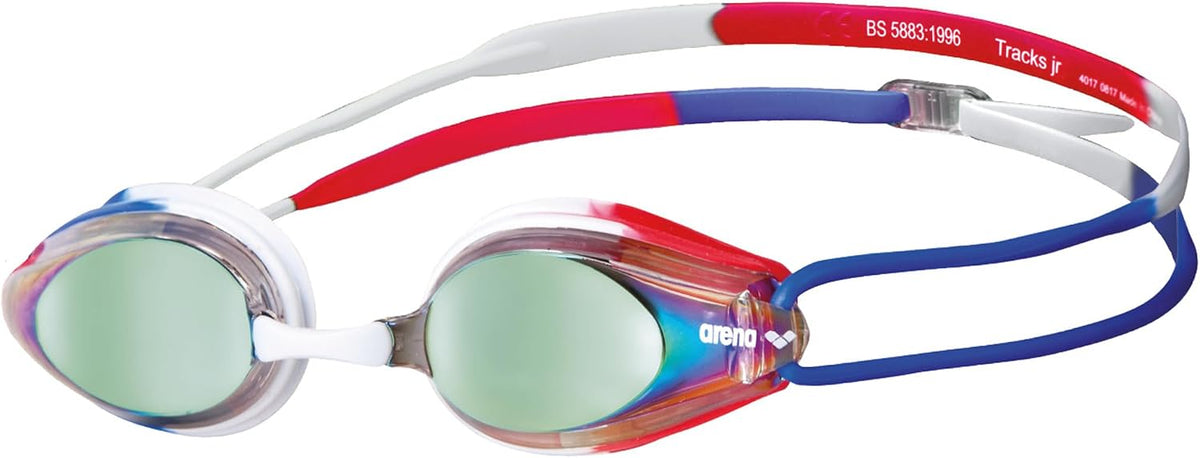Arena Tracks Unisex Adult Essential Racing Swim Goggles Competitive Swimmers FINA-Approved Anti-Fog Mirror/Non-Mirror Lens - Image 15