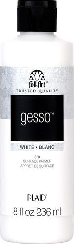 FolkArt gesso surface primer front view bottle