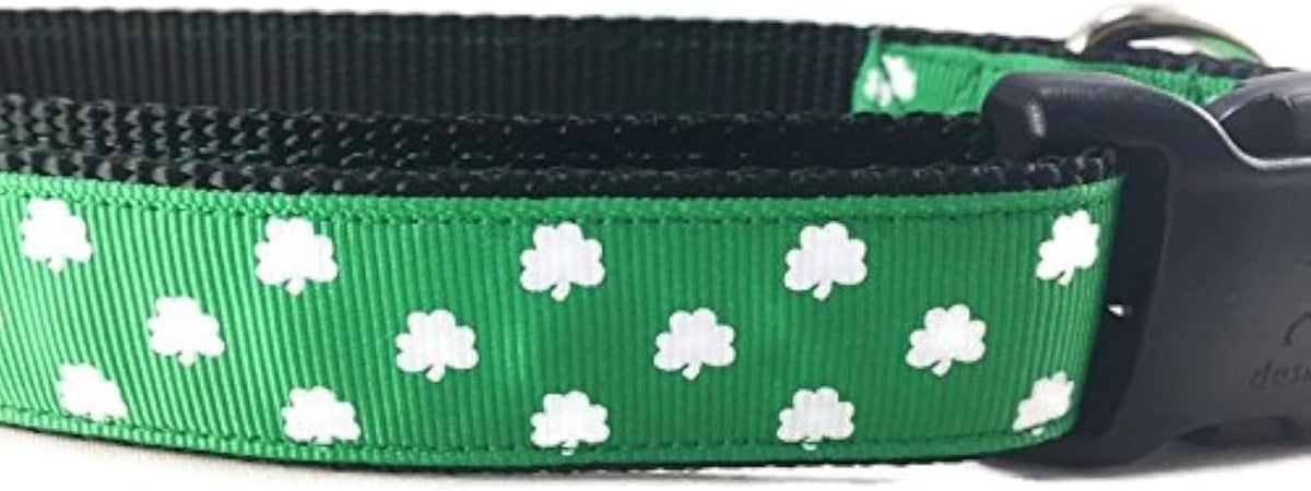Caninedesign spring dog collar showing side release buckle