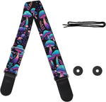 GLENLCWE sea turtle print guitar strap front view accessories