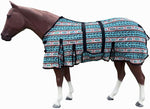 Reinforced pressure points and durable stitching on the equestrian sheet.