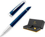 Cross Aventura Starry Blue Fountain Pen with Medium Nib (AT0156-2MS) - Image 6