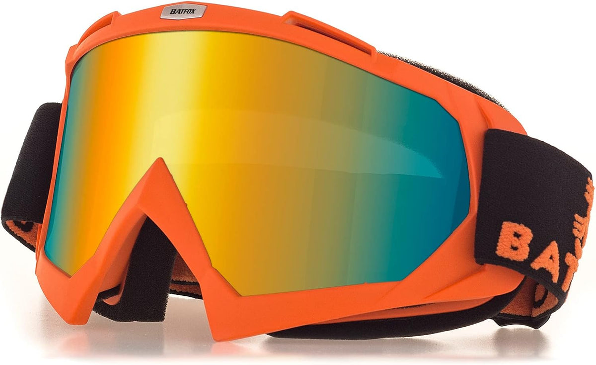 BATFOX dirt bike ATV goggles front view motocross gear