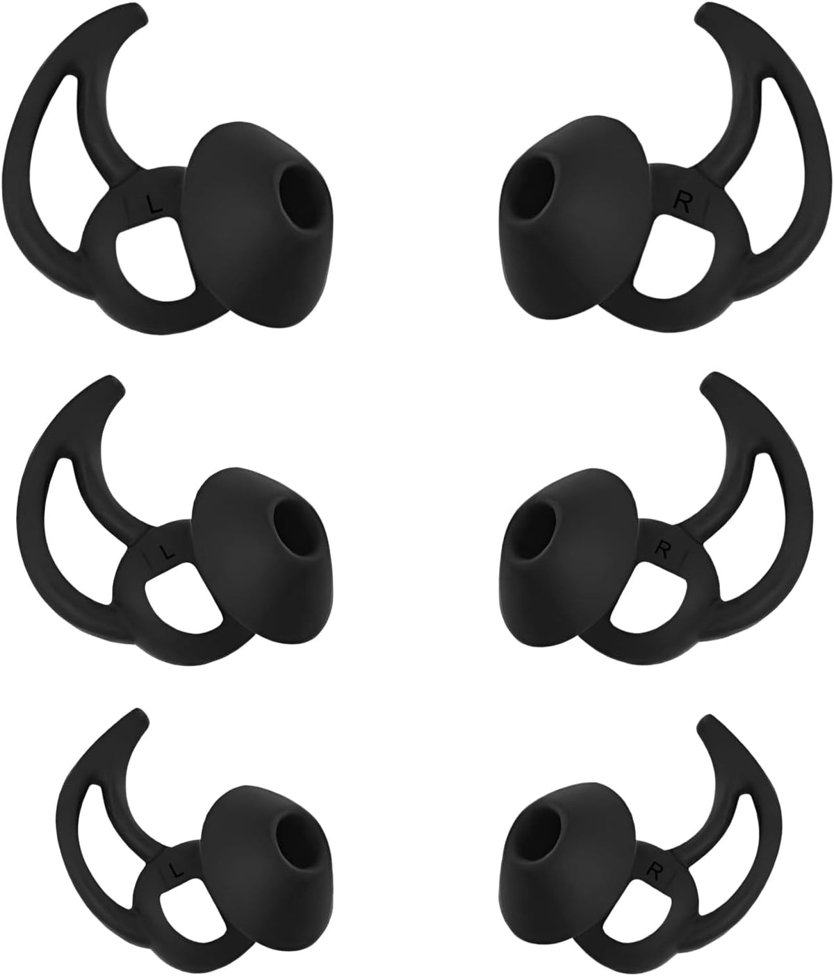 WKYMY silicone earbud replacement tips front view