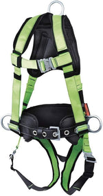 PeakWorks safety harness full set packaging layout