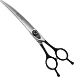7.0'' Professional Dog Grooming Scissors Set with Black Non-Slip Handle 440C Stainless Steel Straight Thinning Curved Chunker Shears 4pcs Set for Pet Grooming Services - Image 11