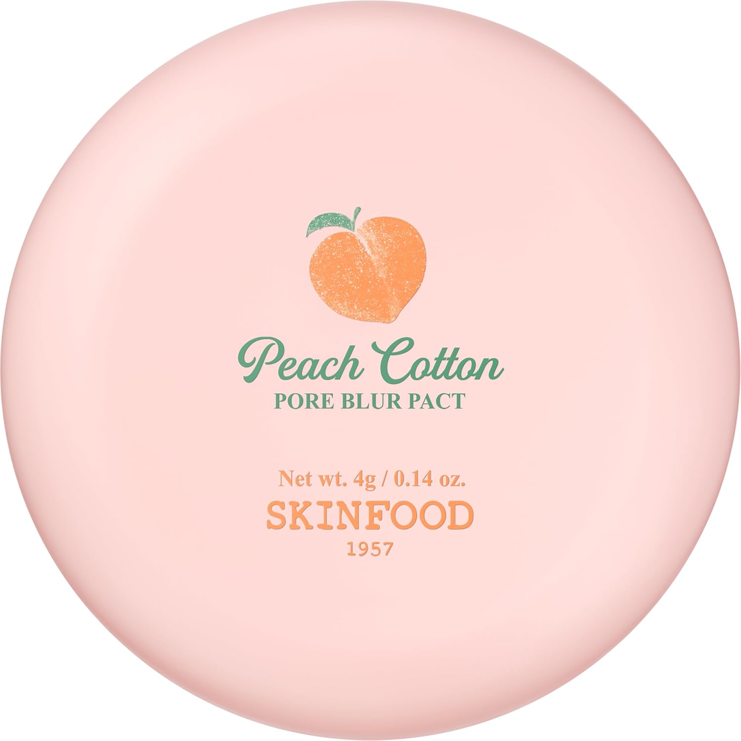 Skinfood Peach Cotton Pore Blur Pact front view