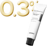 COSRX The Retinol 0.3 Cream front view tube for anti-aging skincare