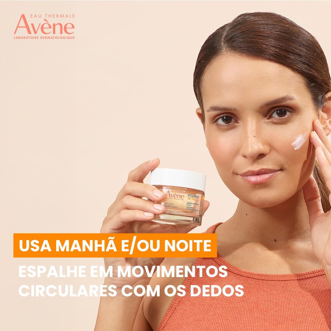 Skincare routine with Avene Vitamin Activ Cg Radiance Cream