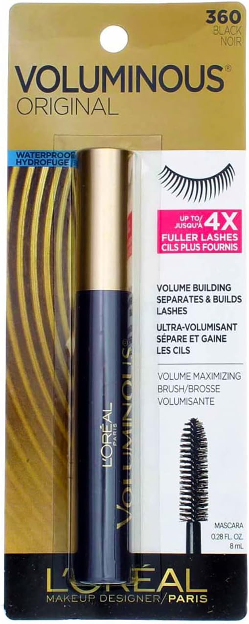 L'Oral Paris Voluminous Original Mascara, Black Brown, 0.28 fl. oz. - Image 11